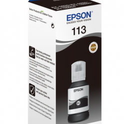 EPSON 113 EcoTank Pigment Black ink bottle
