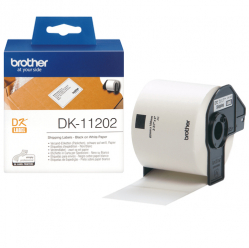 Etykieta dostawcza Brother  62mm x 100mm | 300 szt.