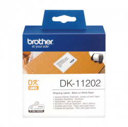 Etykieta dostawcza Brother  62x100mm | 300 szt.