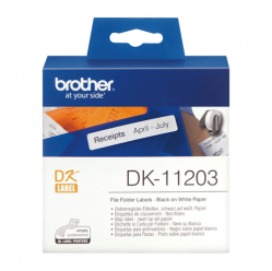 Etykieta foliowa na segregatory  Brother  17x87mm | 300 szt.