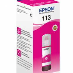 EPSON 113 EcoTank Pigment Magenta ink bottle