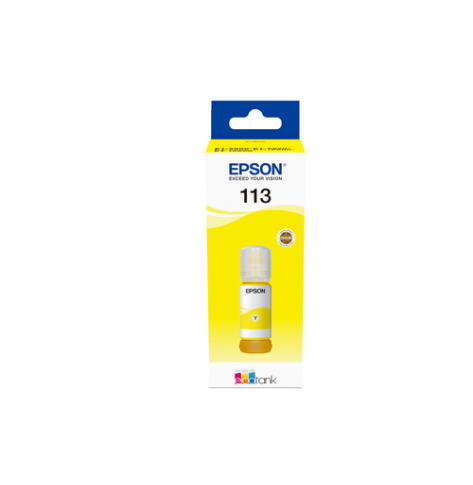 EPSON 113 EcoTank Pigment Yellow ink bottle