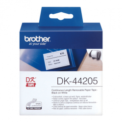 Taśma Brother Removable White Paper Tape 62x30.48m