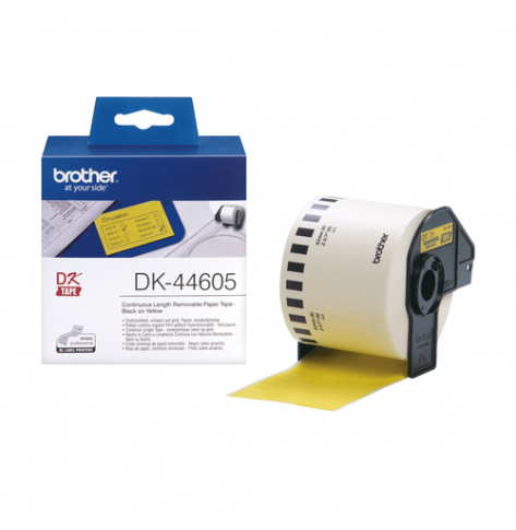 Taśma Brother Removable Yellow Paper Tape 62x30.48m