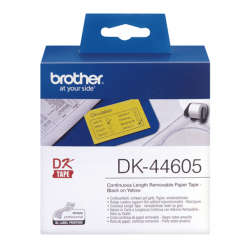 Taśma Brother Removable Yellow Paper Tape 62x30.48m