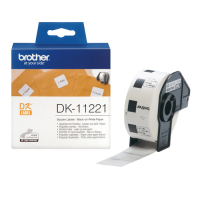Taśma Brother Square Paper Label | 23x1000mm