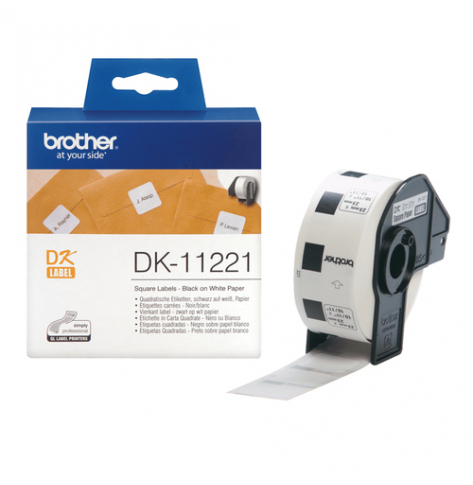 Taśma Brother Square Paper Label | 23x1000mm