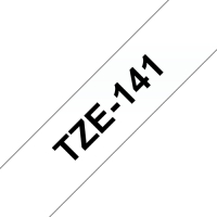 Taśma Brother 18mm czarna na czystym