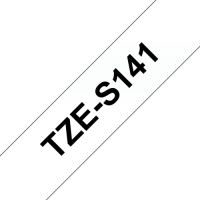 Taśma Brother 18mm czarna na czystym ADHESIVE TAPE