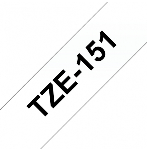 Taśma Brother 24mm czarna na czystym