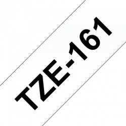 Taśma Brother 36mm BLACK  ON CLEAR