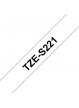 Taśma Brother 9mm czarna na białym ADHESIVE TAPE
