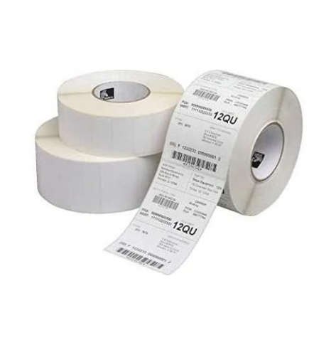 Etykiety ZEBRA Label Paper 105x42mm Direct Thermal Z-PERFORM 1000D Uncoated Permanent Adhesive 76mm Core