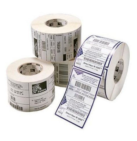 Etykiety ZEBRA Label Paper 51x38mm Direct Thermal Z-PERFORM 1000D Uncoated Permanent Adhesive 25mm Core