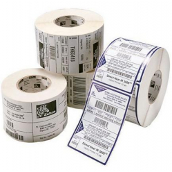Etykiety ZEBRA Label Paper 95x51mm Thermal Transfer Z-PERFORM 1000T REMOVABLE Uncoated Removable Adhesive 76mm Core