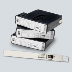 Etykiety ZEBRA Label Polyester 19x8mm Thermal Transfer Z-ULTIMATE 3000T WHITE Coated Permanent Adhesive 76mm Core