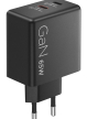 LENOVO Dual USB-C 65W GaN Charger Black EU
