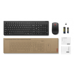 Zestaw klawiatura i mysz LENOVO Essential Wireless Combo Keyboard & Mouse Gen2 AI - US English