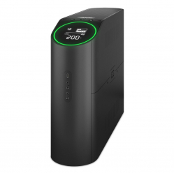 Zasilacz awaryjny APC BGM2200B-GR Back-UPS Pro, 2200VA/1320W, Tower, 230V, 4xSchuko, 2xIEC C13 outlets, RGB Lights, Pure Sine Wave, czarny