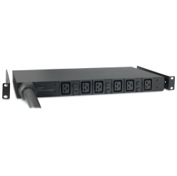 APC AP7526 APC Rack PDU, Basic, 1U, 22kW, 230V, (6) C19