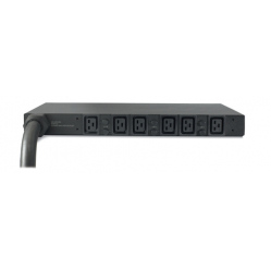 APC AP7526 APC Rack PDU, Basic, 1U, 22kW, 230V, (6) C19