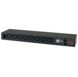 APC AP7820B APC Rack PDU, Metered, 1U, 12A/208V, 10A/230V, (8) C13