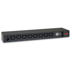 APC AP7820B APC Rack PDU, Metered, 1U, 12A/208V, 10A/230V, (8) C13