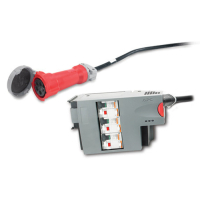 Automatyczne odcięcie obwodu APC Power Dist. Mod. 3 Pole 5 Wire RCD 16A 30mA IEC309 860CM