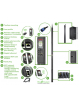 APC Rack PDU 9000 Switched ZeroU 32A 230V 21 C13 3 C19