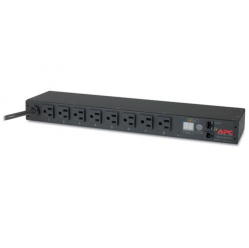 APC Rack PDU Metered 1U 15A 100 120V 8 5-15