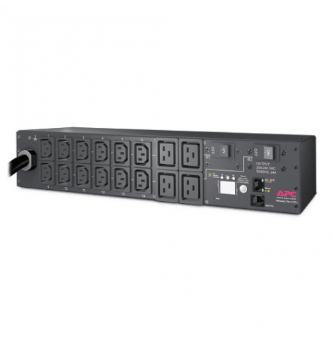 APC RACK PDU METERED 2U 30A 208V 12 C13S 4 C19
