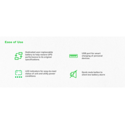 UPS APC Back-UPS BE500G2-GR CEE 7/3 USB 230V 300W 500VA czarny