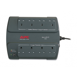 UPS APC Back-UPS ES BE400-UK BS 1363 230V 400VA UK czarny