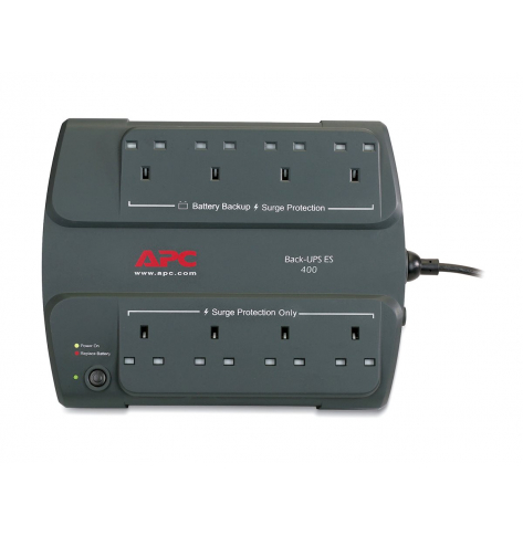 UPS APC Back-UPS ES BE400-UK BS 1363 230V 400VA UK czarny