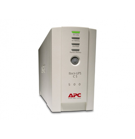 UPS APC Back-UPS CS BK500 NEMA 5-15R 120V 300W 500VA biały