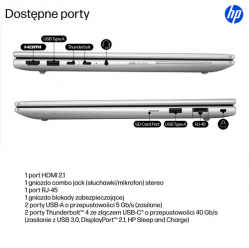 Laptop HP EliteBook 6 G1i 14 WUXGA Ultra 7-255H 512GB 16GB W11P 3Y