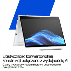 Laptop HP EliteBook 8 FLIP G1i 13 13.3 WUXGA Touch Ultra 7-255U 16GB 512GB Win11Pro 3y Srebrny