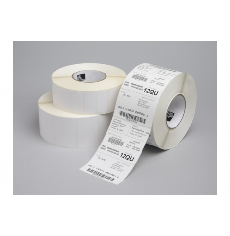 Etykiety ZEBRA Label Paper 102x165mm Direct Thermal Z-PERFORM 1000D Uncoated Permanent Adhesive Fanfolded