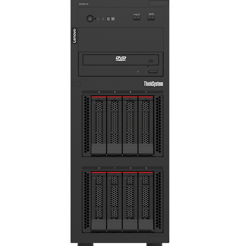 Serwer LENOVO Thinksystem ST250 V3 Xeon 6353P 8C 2.7GHz 65W 16GB 1Rx8 SW RD 2x800W