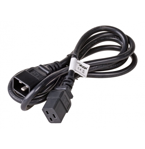 Kabel AKYGA zasilajacy serwerowy AK-UP-03 przedluzacz IEC C19 / C20 250V/50Hz 1.8m