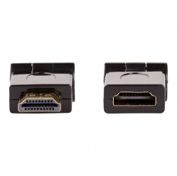 AKYGA Adapter 180 AK-AD-40 HDMI m / HDMI f obracany katowy