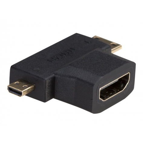 AKYGA Adapter AK-AD-23 HDMI f / mini HDMI m / micro HDMI m