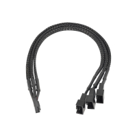 Adapter AKYGA z kablem AK-CA-65 4 pin f / 2x 4 pin m / 1x 3 pin m 3x 0.25m
