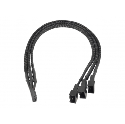 AKYGA Adapter z kablem AK-CA-65 4 pin f / 2x 4 pin m / 1x 3 pin m 3x 0.25m