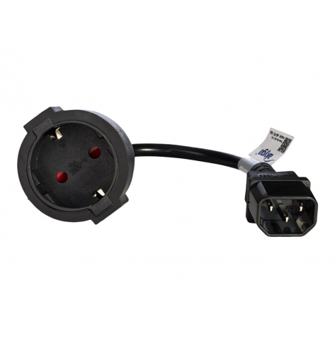 AKYGA Adapter zasilajacy AK-PC-10A IEC C14 CEE 7/4 250V/50Hz 15cm