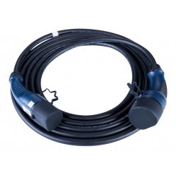 Kabel AKYGA AK-EC-09 zasilający do samochodów elektrycznych Type2 / Type2 32A 6m niebieski