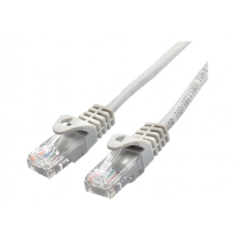 Kabel AKYGA AK-UTP-10G krosowy - CAT 5e U/UTP 1.0m szary