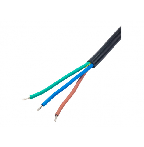 Kabel AKYGA zasilający AK-OT-02A bez zakończenia C13 250V/50Hz 1.5m