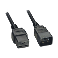 Kabel AKYGA zasilający AK-UP-07 IEC C14 C15 250V/50Hz 3m
