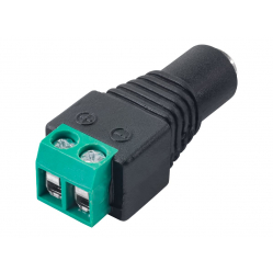 AKYGA Konektor skręcany AK-SC-17 5.5 x 2.1 mm f UTP CCTV